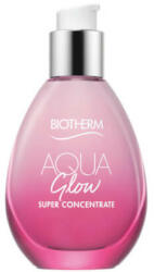 Biotherm Fluid hidratant și iluminant pentru ten normal și mixt Aqua Glow (Super Concentrate ) 50 ml