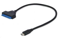 Gembird USB 3.0 Type-C male to SATA 2.5 drive adapter USB kábel 0, 2 M 2.0 USB C Fekete (AUS3-03)