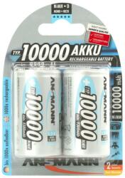 ANSMANN 06549 Mono D - 2db tölthető elem D NiMH/1, 2V/1000mAh 06549 (AN031)