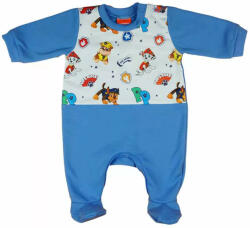  Hosszú ujjú belül bolyhos rugdalózó Mancs őrjárat mintával (50) - babyshopkaposvar