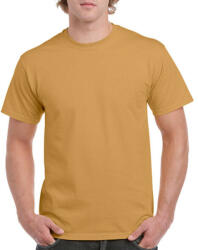 Gildan Férfi póló Rövid ujjú Gildan Heavy Cotton Adult T-Shirt - 2XL, Régi arany