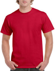 Gildan Csomag akciós póló (minimum 3 db) Uniszex póló Rövid ujjú Gildan Ultra Cotton Adult T-Shirt - L, Meggypiros