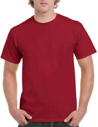 Gildan Csomag akciós póló (minimum 3 db) Uniszex póló Rövid ujjú Gildan Ultra Cotton Adult T-Shirt - 2XL, Bíboros vörös