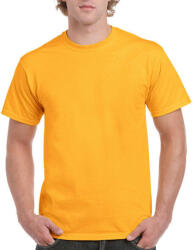 Gildan Csomag akciós póló (minimum 3 db) Uniszex póló Rövid ujjú Gildan Ultra Cotton Adult T-Shirt - M, Aranysárga