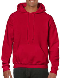 Gildan Uniszex Pulóver Kapucnis Hosszú ujjú Gildan Heavy Blend? Hooded Sweat - M, Meggypiros