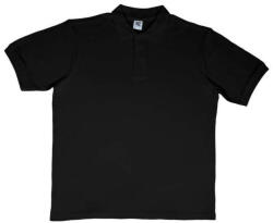 SG Lighting Férfi galléros póló rövid ujjú SG Cotton Polo - 2XL, Fekete