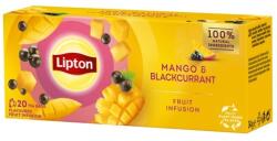 Lipton Infuzie ceai Lipton de Mango si Coacaz Negru, 20 plicuri