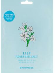 Beauadd Mască de față din țesătură - Beauadd Baroness Flower Mask Sheet Lily Flower 21 g
