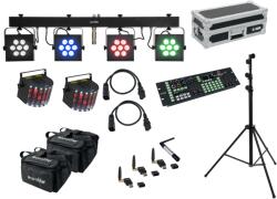 EUROLITE Set LED KLS-3002 + Laser Derby Mobile Bundle