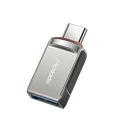 Mcdodo USB-C - USB-A 3.0 Adapter OTG OT-8730 - Szürke (MD-OT-8730)