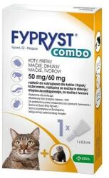 KRK Fypryst Combo Spot-On macskák és vadászgörények számára külső élősködők ellen (0, 5 ml)