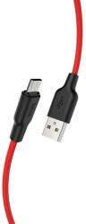 hoco. X21 Szilikon töltokábel Micro USB 1m, piros (HC711878) - dstore