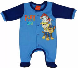  Hosszú ujjú vékony pamut rugdalózó Mancs őrjárat mintával (62)