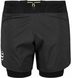 Compressport Pantaloni scurți tenis bărbați "Compressport Trial 2-in-1 Short - Negru