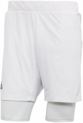 Adidas Pantaloni scurți tenis bărbați "Adidas 2in1 Short Heat Ready 9in - white/tech indigo