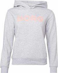 Björn Borg Hanorace tenis dame "Björn Borg Logo Hoodie - light grey melange