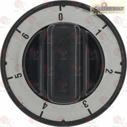  Fekete gomb ? 70 mm 0-1-2-3-4-5-6