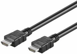 Goobay kábel HDMI (apa) - HDMI (apa) 5 m (v1.4, 4k 30Hz), nikkel bevonatú csatlakozó - tintashop