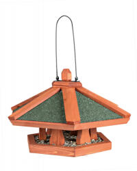 TRIXIE (-25%) Hranitor Exterior, Suspendat, Lemn, 42x24 cm, Maro, 5569