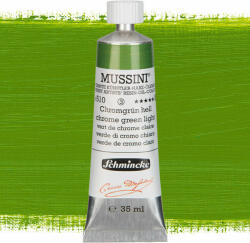 Schmincke Mussini olajfesték, 35 ml - 510, chrome green light