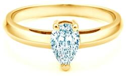 SAVICKI Eljegyzési gyűrű: sárga arany és gyémánt - savicki - 1 255 705 Ft