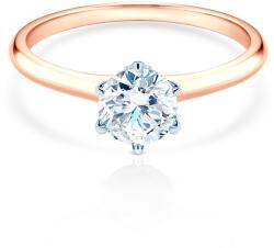 SAVICKI Inel de logodnă The Journey: aur bicolor, diamant - savicki - 14 646,00 RON