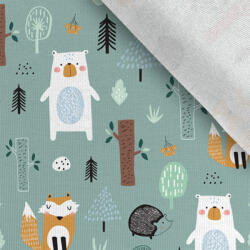 Takoy Szabadidő anyag/ futter Takoy petrol forest sötét menta