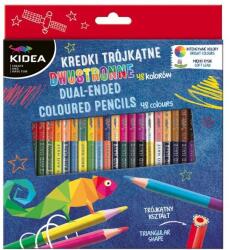 Globo háromszög színes ceruza kétoldalú - 24 db-os (KTD48KKA)
