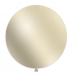 Balloons4party Balon latex jumbo ivoire ivory metalizat 83 cm