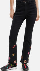 Desigual Nicole Jeans Desigual | Negru | Femei | 24-25/32