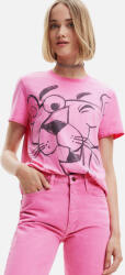 Desigual Pink Panther Smile Tricou Desigual | Roz | Femei | XS