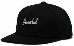 Herschel baseball sapka 1218-0001-OS Embroidery fekete, nyomott mintás - fekete Univerzális méret