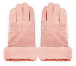 Hurtel Manusi Touchscreen, Cu Blana, Winter Gloves, Roz