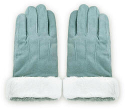 Hurtel Manusi Touchscreen, Cu Blana, Winter Gloves, Albastru