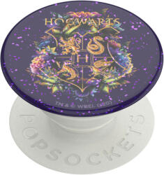 Popsockets Suport universal de telefon si tableta PopSockets® Original, Harry Potter - Hogwarts Floral Glitter