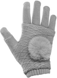 Hurtel Set Manusi Touchscreen 2 in 1, Winter Stripped Gloves, Gri
