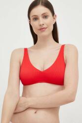 Hollister Co Hollister Co. bikini felső piros, enyhén merevített kosaras - piros M - answear - 9 990 Ft
