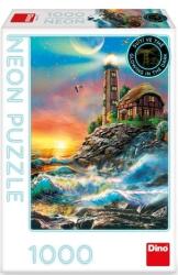 Dino Puzzle Lighthouse 1000 db neon (DN541320)
