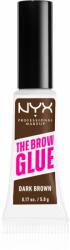 NYX Professional Makeup The Brow Glue szemöldökzselé árnyalat 04 Dark Brown 5 g