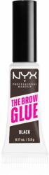 NYX Professional Makeup The Brow Glue gel pentru sprancene culoare 05 Black 5 g