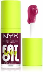 NYX Cosmetics Fat Oil Lip Drip ajak olaj árnyalat 04 That's Chic 4, 8 ml
