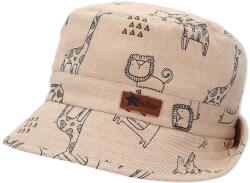 Sterntaler Pălărie de vară pentru copii cu protecție UV 50+ Sterntaler - Animale, 53 cm, 2-4 ani, bej (1612252-935)