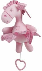 Amek Toys Jucărie muzicală pentru bebeluș Amek Toys - Ponei roz (90660)
