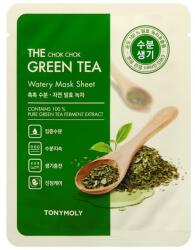 Tony Moly Mască calmantă cu ceai verde pentru față - Tony Moly The Chok Chok Green Tea Watery Mask Sheet 20 g Masca de fata