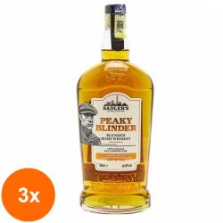 Peaky Blinder Set 3 x Peaky Blinder - Irish Whiskey 40% Alc, 0.7 l