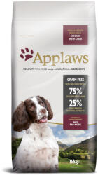 Applaws 2x15kg Applaws Adult Small & Medium Breed csirke & bárány száraz kutyatáp