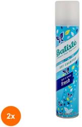 Batiste Set 2 x Sampon Uscat Batiste Fresh, 200 ml