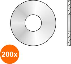 Schaefer-Peters Set 200 x Saiba pentru Caroserii Inox A2-5.3 x 20 x 1.5 (COR-200XX0908532015S)