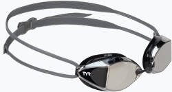 TYR Tracer-X Racing tükrös úszószemüveg fekete és ezüst LGTRXM_043