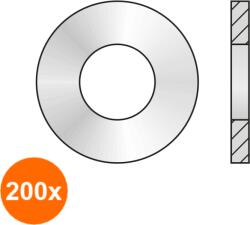 Schaefer-Peters Set 200 x Saiba Plata Forma A 125 Inox A2-10.5 (COR-200X01252105S)